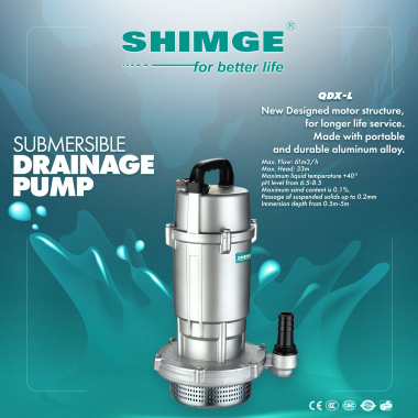Pompe de drainage submersible SHIMGE 1HP kmerboutik