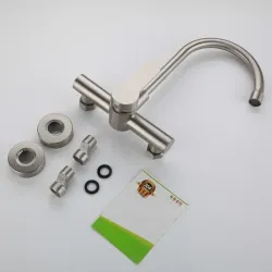 Robinet de cuisine – Mitigeur moderne pour évier avec bec orientable