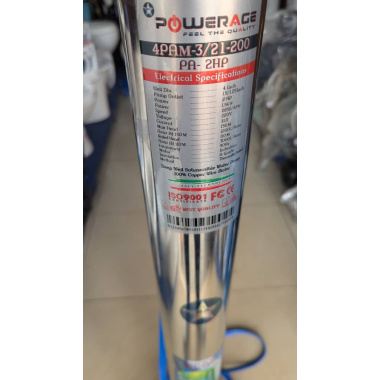 Pompe de marque Powerage – 2 HP